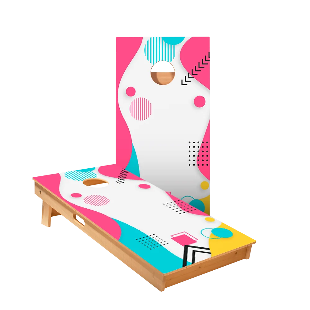 80s Pop Art Star Cornhole Boards