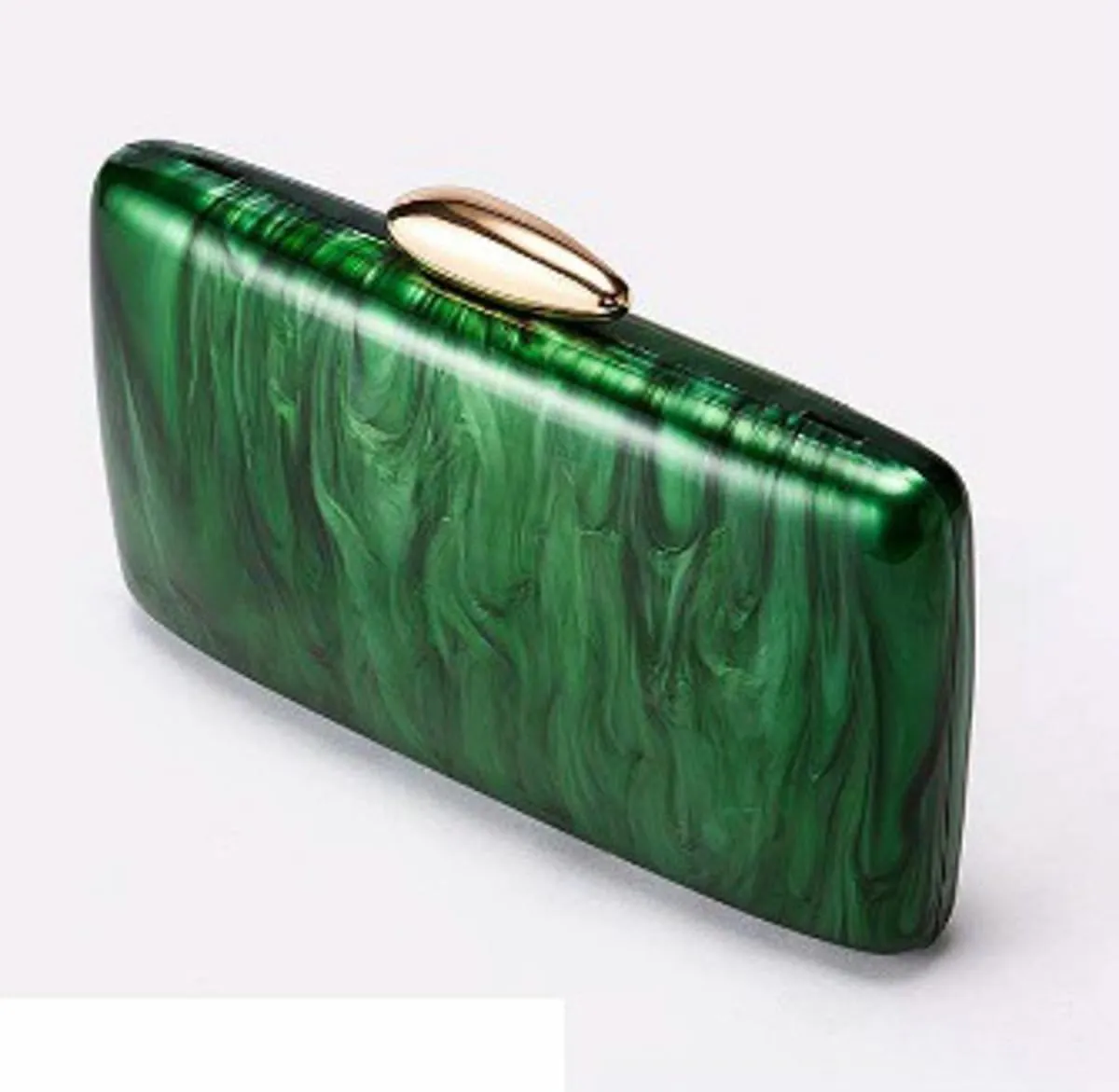 Acrylic Clutch Purses for Women Cute Evening Handbag Chic Trendy Evening Clutch Crossbody Bag for Prom Wedding Party