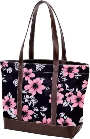 Aesthetic Leaves-598 Tote Bags Durable Leather Canvas Purses and Handbags for Women Top Handle Shoulder Satchel Hobo Bags