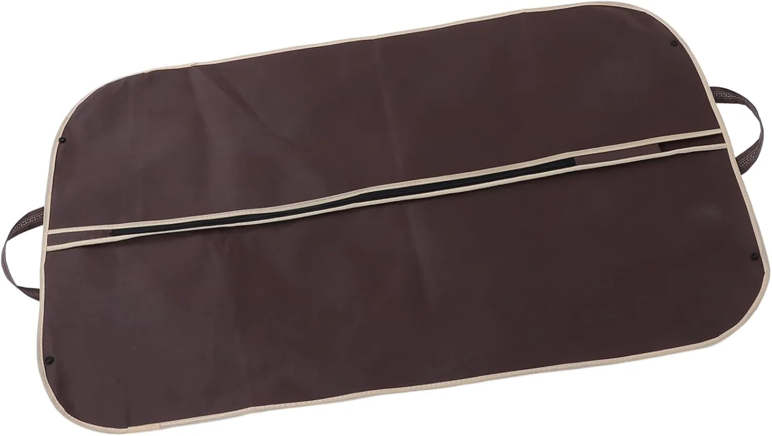 Alipis Winter Clothes Storage Bag Portable Zip Garment Cover for Formal Dresses Suits Coffee Lightweight Design for Travel Business Use