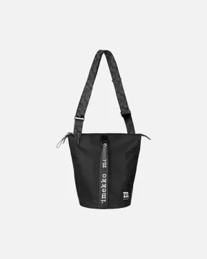 All Day Bucket Shoulder Bag,  Solid Black