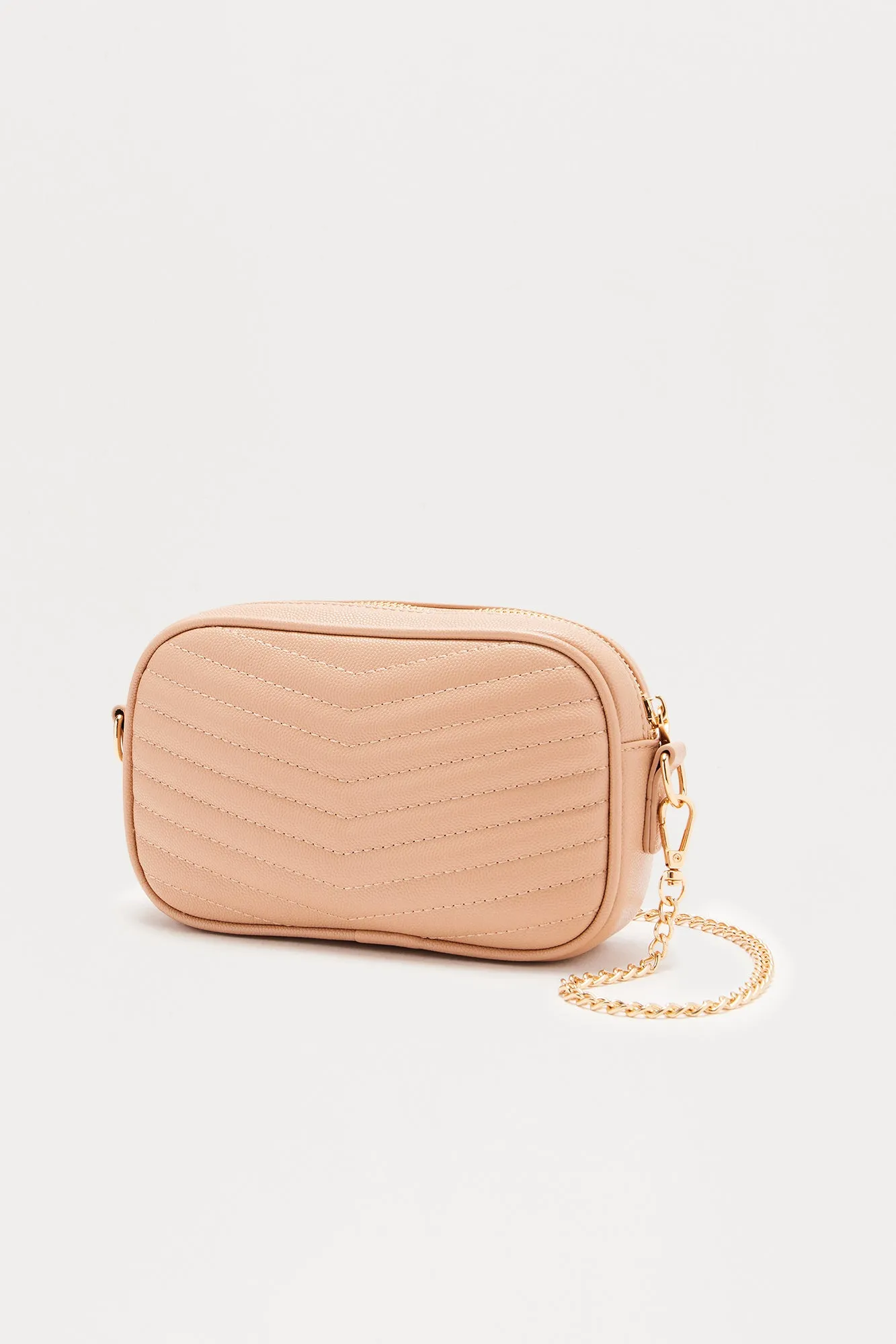 Annalise Crossbody Handbag - Nude