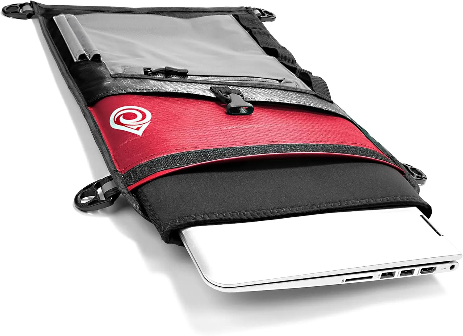 AquaQuest Typhoon Laptop Case - 100% Waterproof, Versatile, Durable, Lightweight, Messenger Bag - Protective Padded Computer Sleeve Pouch - 13" Camo