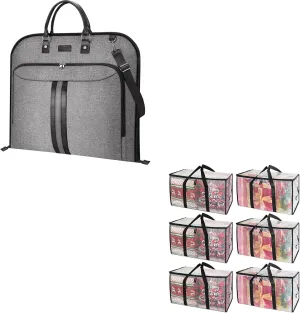 BALEINE Travel Garment Bag   6-Pack Oversized Moving Bags