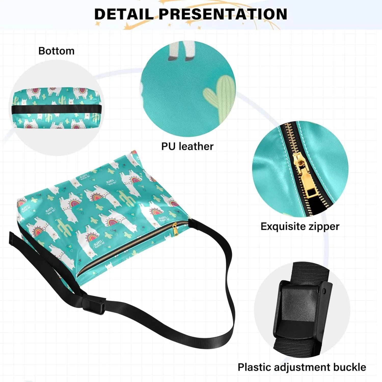 Beach Sea Shell Hobo Leather Purses for Women Large Men Leather Purse Chic Animal Print Designer Shoulder Purse