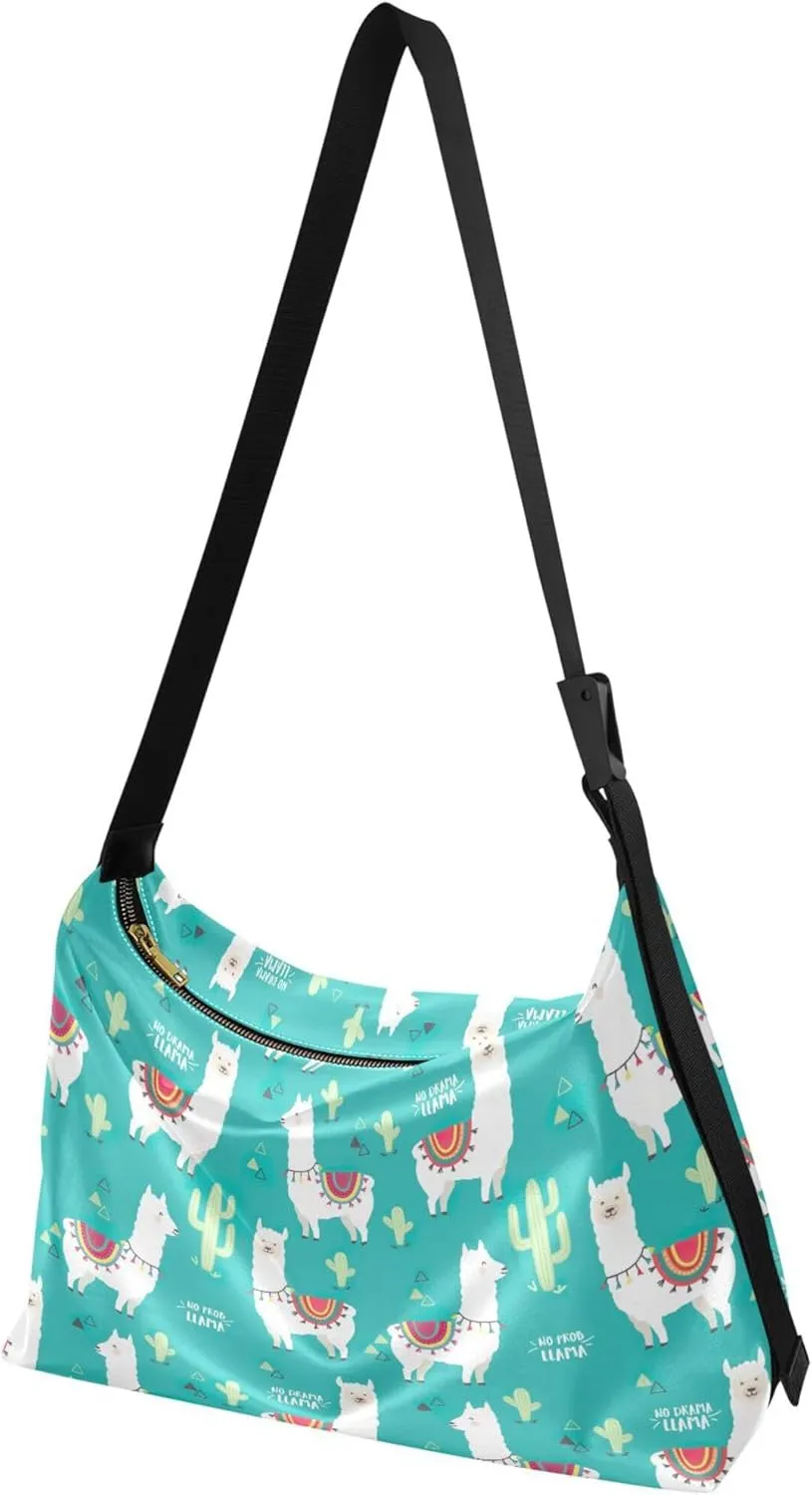 Beach Sea Shell Hobo Leather Purses for Women Large Men Leather Purse Chic Animal Print Designer Shoulder Purse