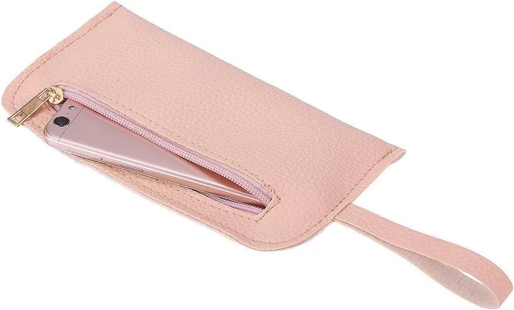Beach Tote Bag 4 Packet Leather Solid Color Handbags Shoulder Bags Crossbody Hobo Bags Card Purse Work Travel Essential E