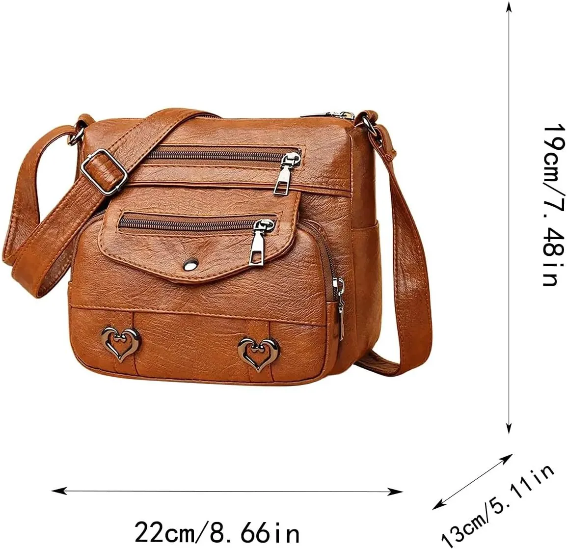 Beach Tote Bag Black Brown Solid Crossbody Shoulder Bags Medium Travel Satchel Bag Purse Wallet Anti Theft Bags V