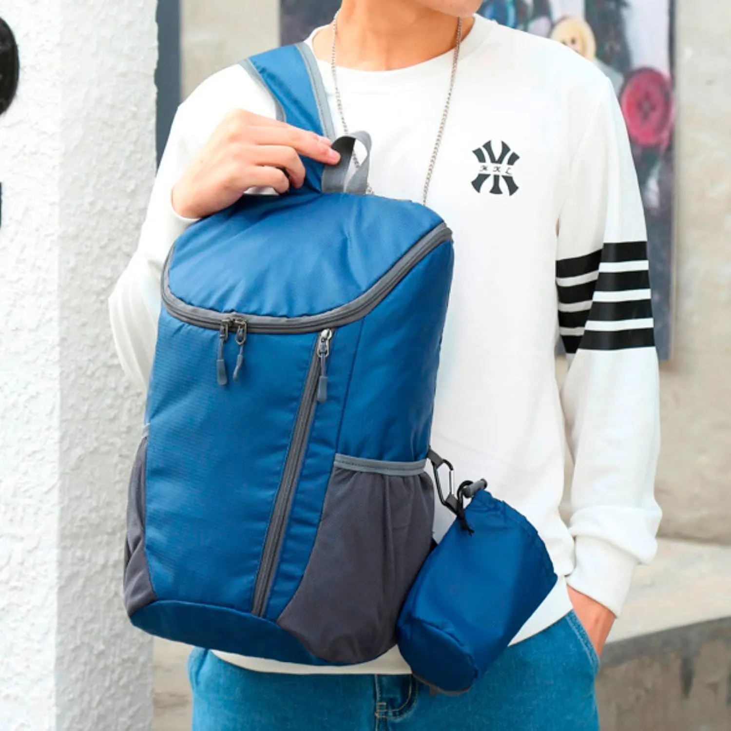 Beach Tote Bag Large Backpack Bags Anything Suitable For Mens Beach Work Outdoor Shopping Travel Hiking Climb Sport E