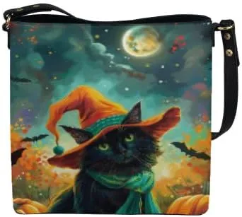 Boho Bags for Women Leather Handbag Shoulder Bucket Crossbody Purse