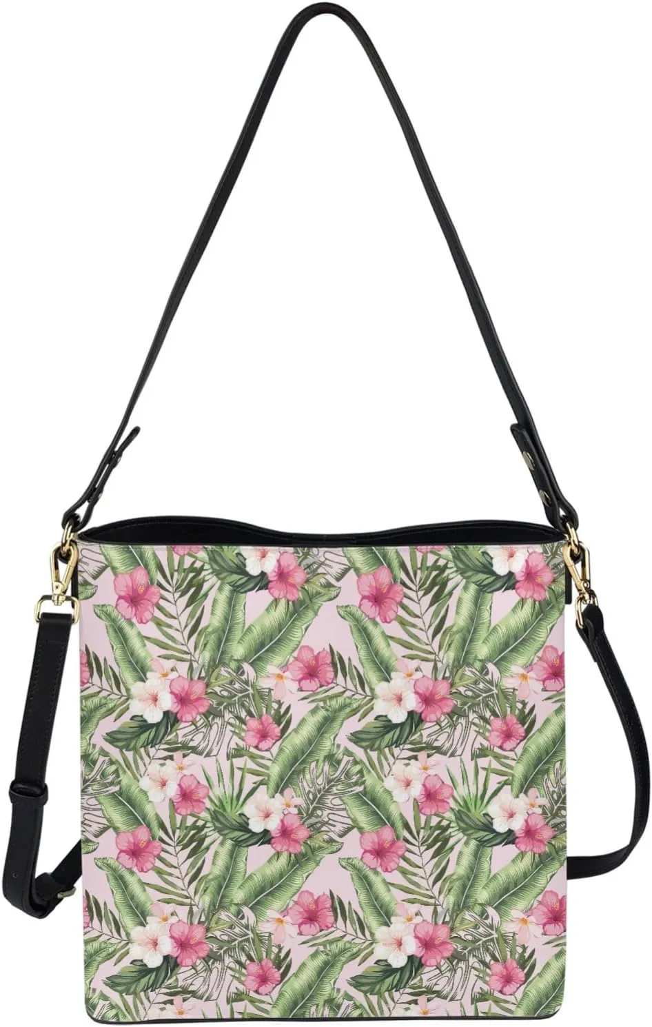 Bucket Bag for Women, PU Casual Handbag Crossbody Tote Bag, Bucket Bag Trendy Fashion Ladies Tote Handbags
