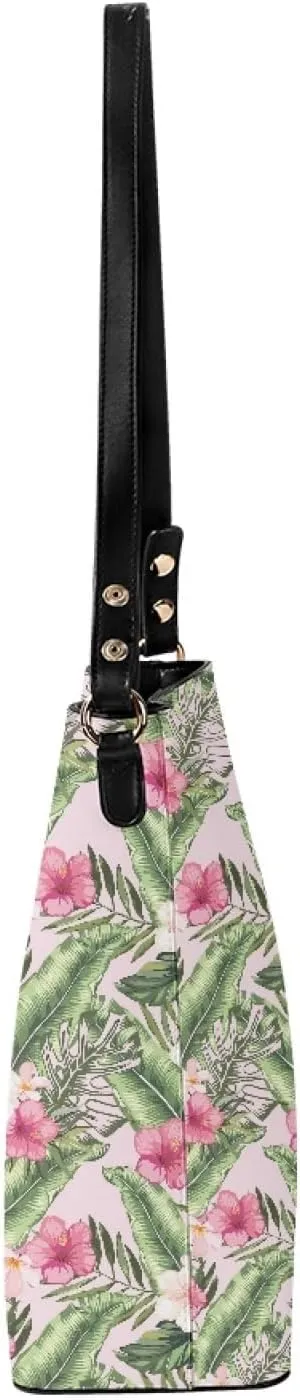 Bucket Bag for Women, PU Casual Handbag Crossbody Tote Bag, Bucket Bag Trendy Fashion Ladies Tote Handbags