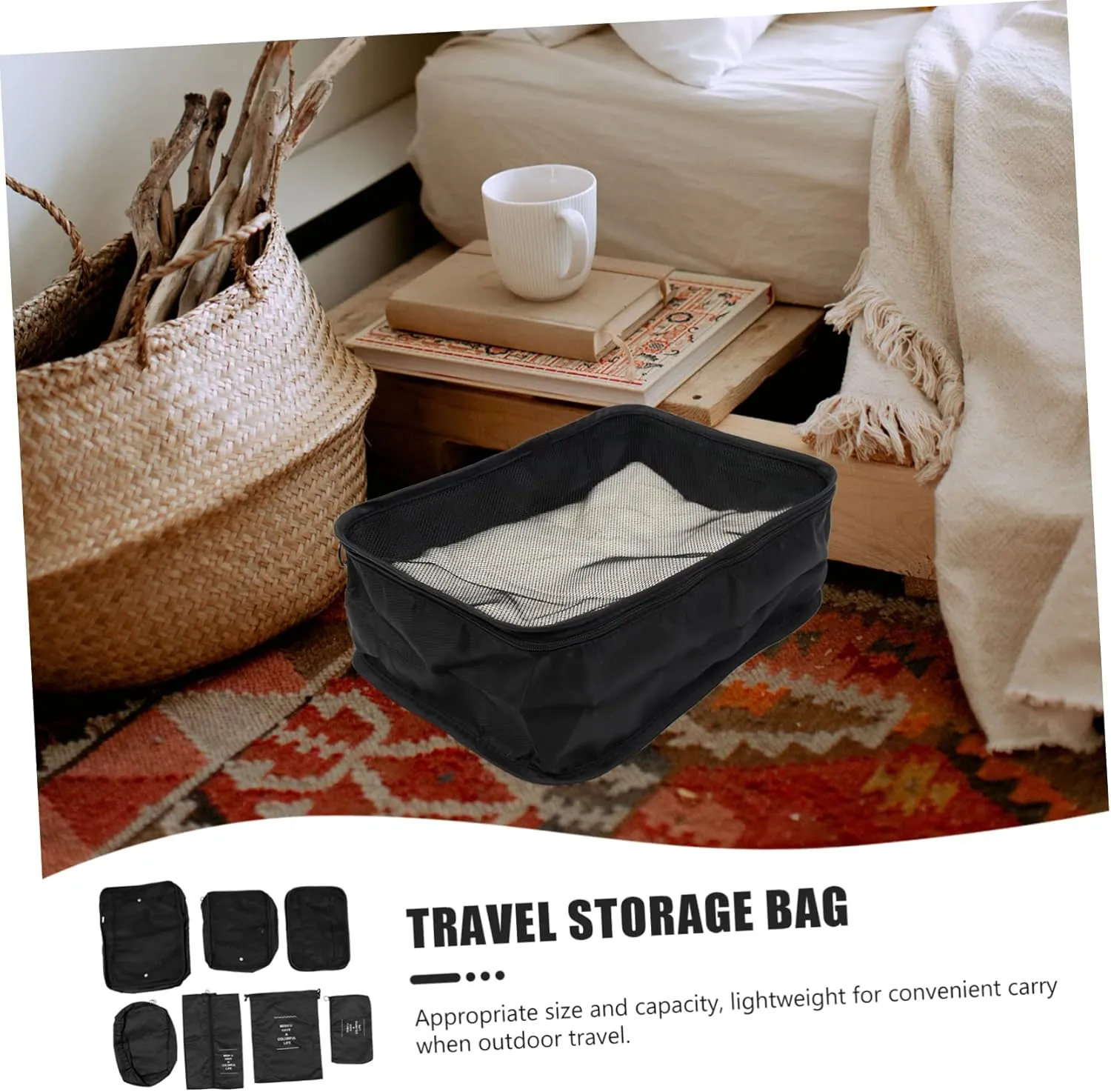 Cabilock 1 Set Travel Laundry Bags Lightweight Luggage Clothes Bags for Organization