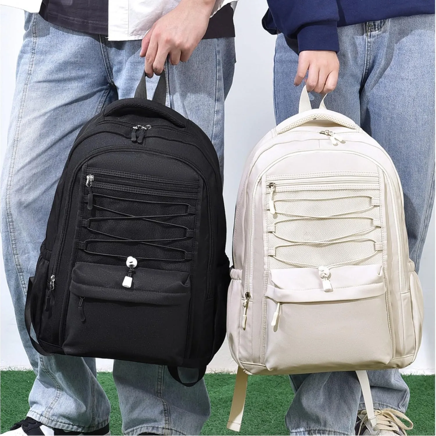 Casual Travel Laptop Backpack for Women Men, Lightweight Large capacity Casual Laptop Backpack Travel Bag