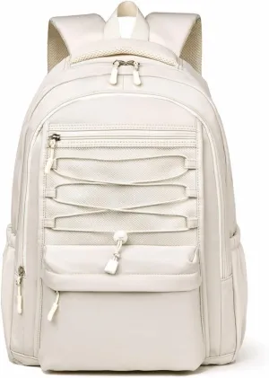 Casual Travel Laptop Backpack for Women Men, Lightweight Large capacity Casual Laptop Backpack Travel Bag