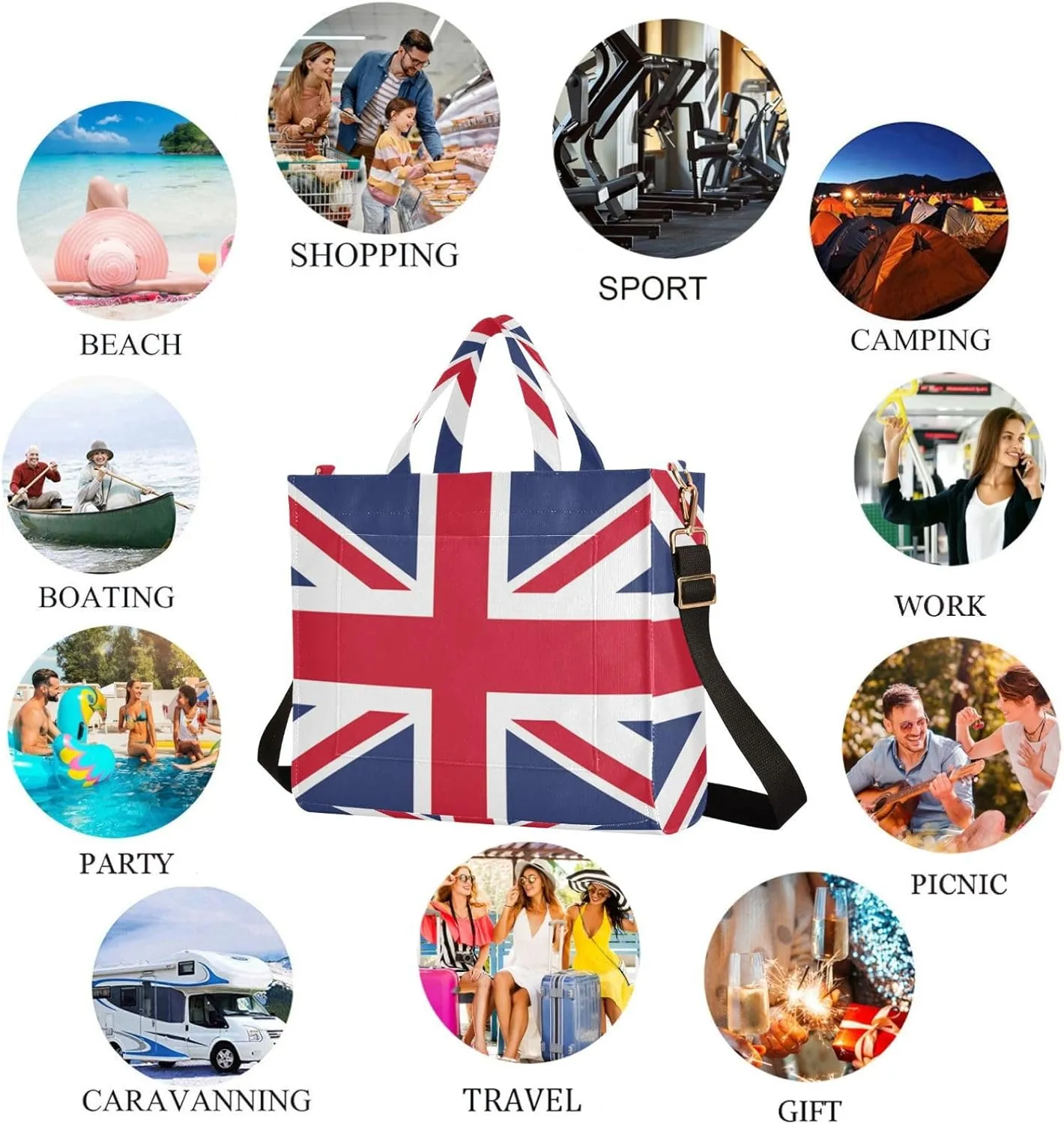Chic Lifelike Pattern Corduroy Satchel Tote Shoulder Bag for Men Women Weekender Travel Beach Shopping Gym