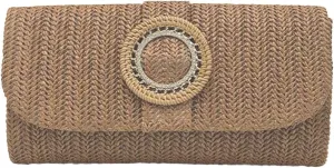 Chic Straw Clutch Purses for Women Evening Bag Formal Clutch Handbags Summer Straw Beach Bag Dressy Purse for Party Wedding