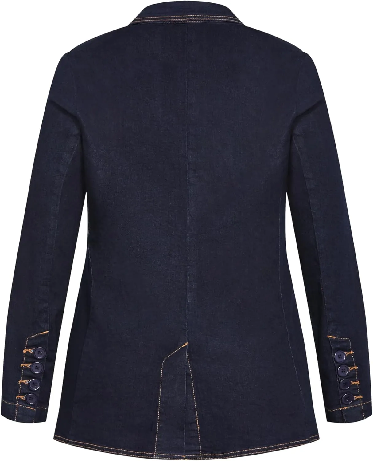 City Chic PLUS SIZE WEST END DARK DENIM JACKET