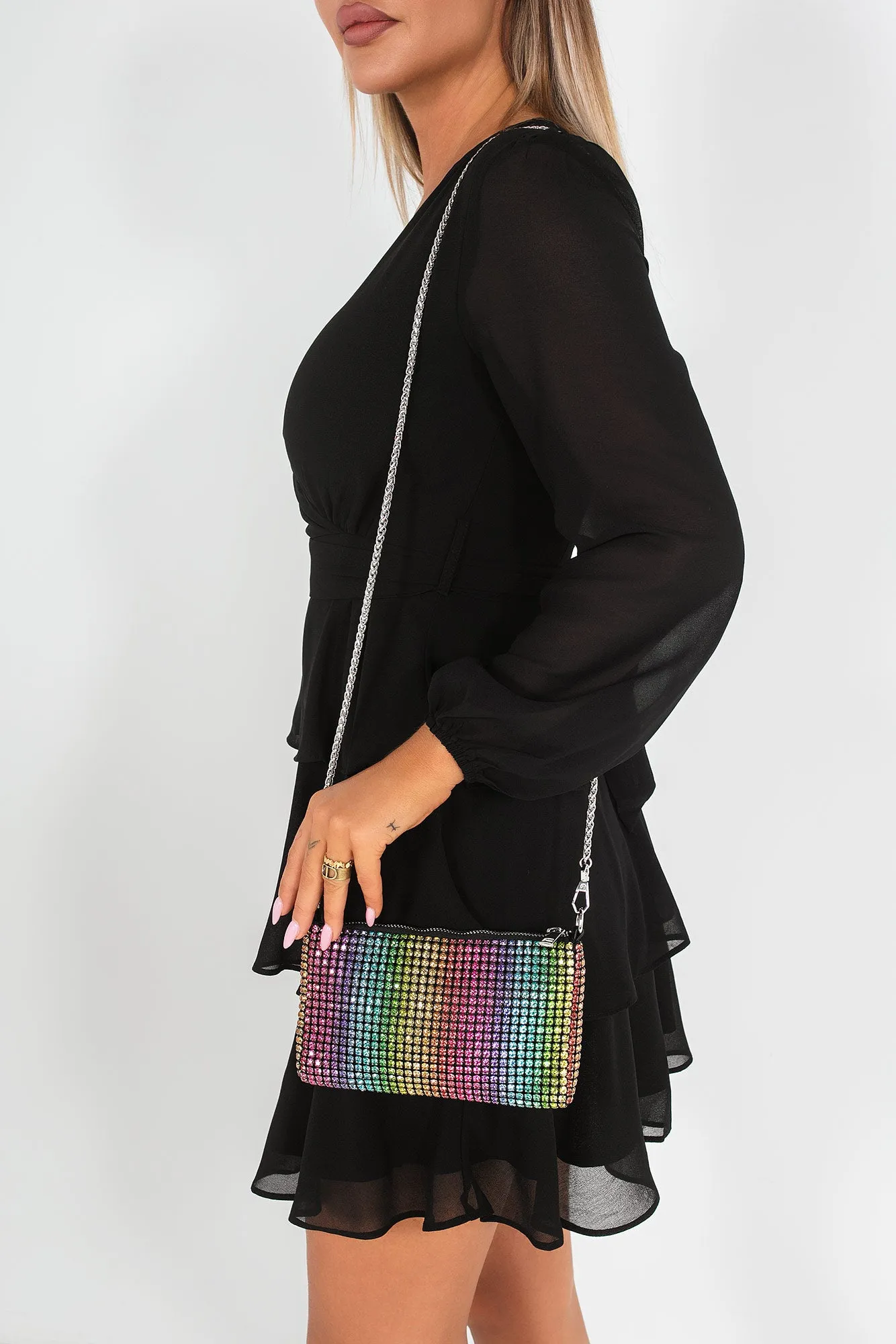 Clara Multi Diamante Bag