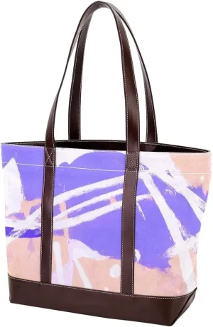 Colorful Graffiti-67 Tote Bags Durable Leather Canvas Purses and Handbags for Women Top Handle Shoulder Satchel Hobo Bags