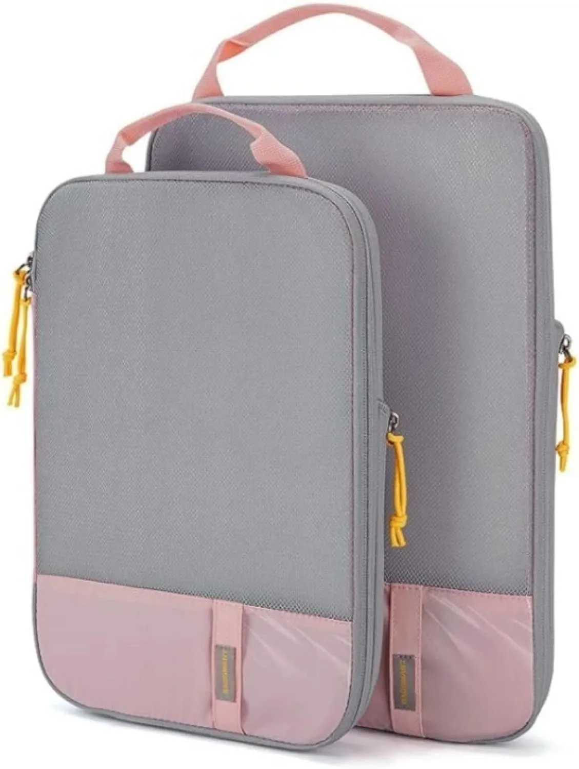 Compression Packing Cubes for Travel, Lightweight Vacation Travel Accessories for Suitcase Organizer (A, One Size)