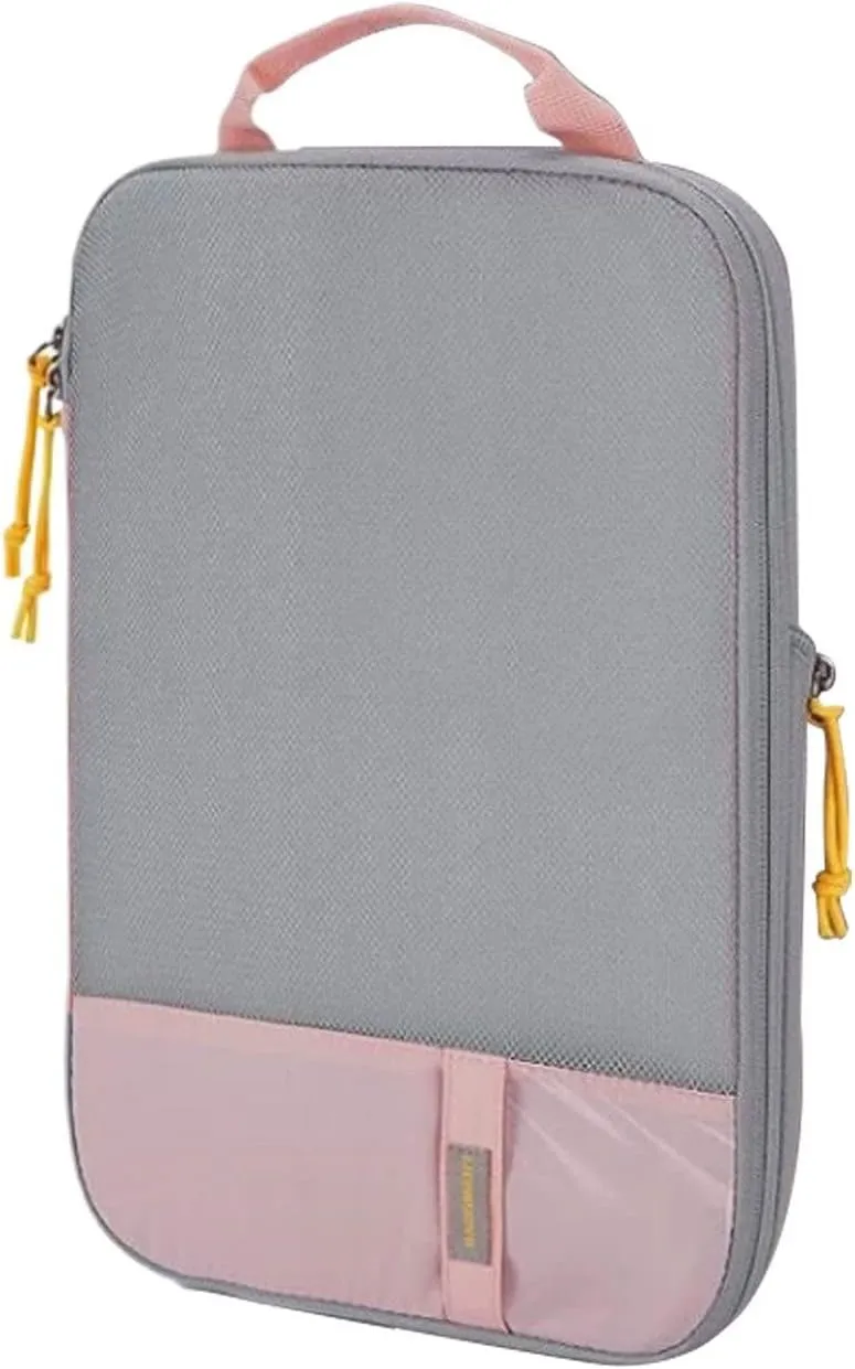 Compression Packing Cubes for Travel, Lightweight Vacation Travel Accessories for Suitcase Organizer (A, One Size)