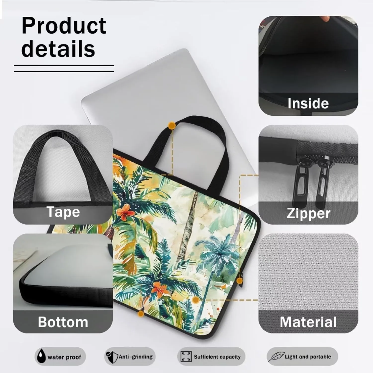Computer Bags for Laptops for Women Men Laptop Bags Laptop Protective Case Casual Briefcase Handbags Work Bags