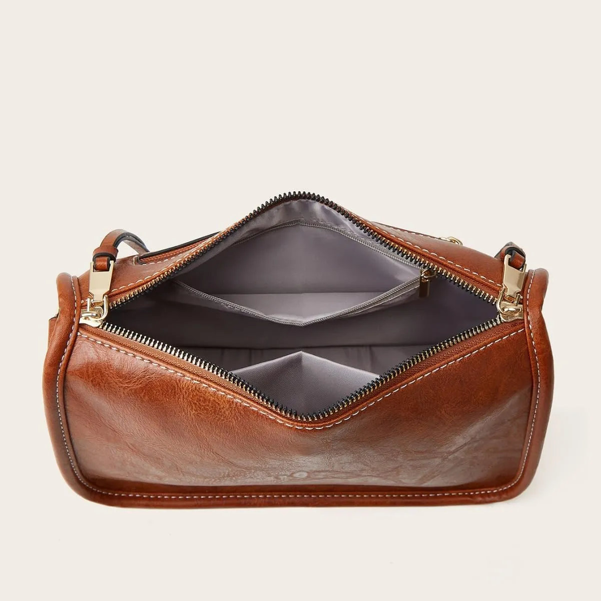 Crossbody Bag for Women Leather Hobo Purse Bag Trendy Small Crossbody Purse with Wide Strap Multiple for Everyday