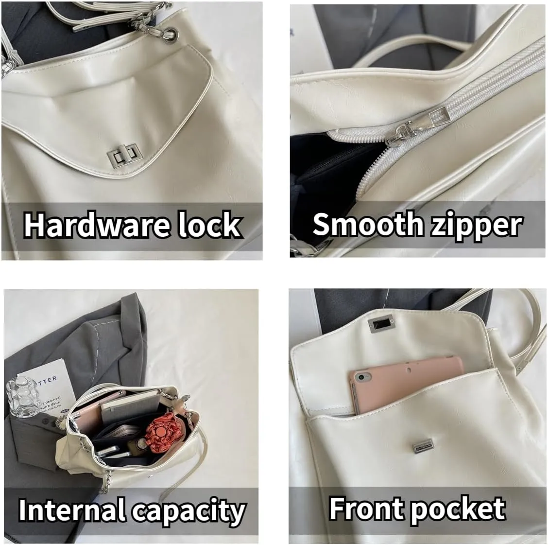 Crossbody Purse Leather Tote Bags Aesthetic Y2k Purse Crossbody Bag Y2k Bag Crossbody Bags for Women Trendy