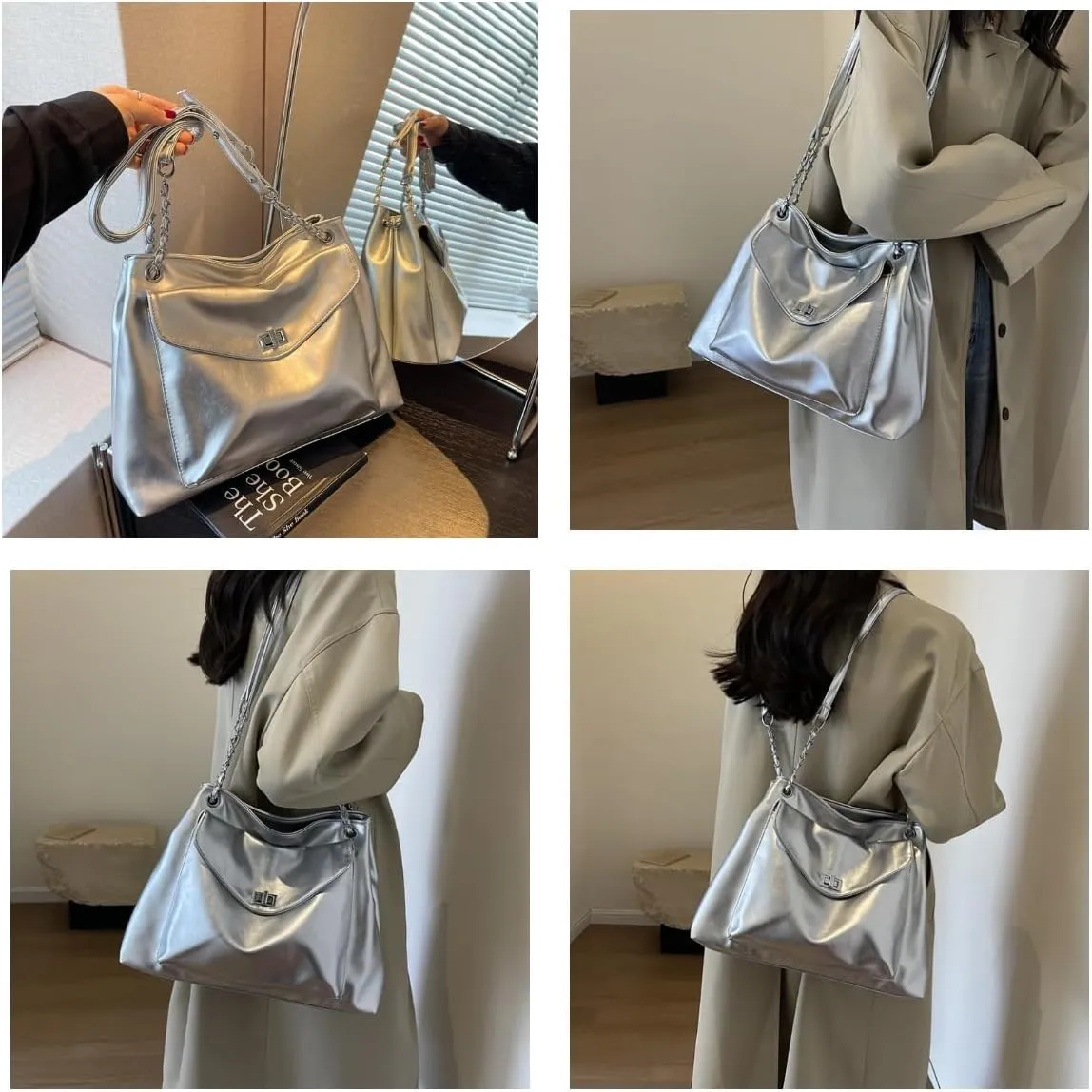 Crossbody Purse Leather Tote Bags Aesthetic Y2k Purse Crossbody Bag Y2k Bag Crossbody Bags for Women Trendy