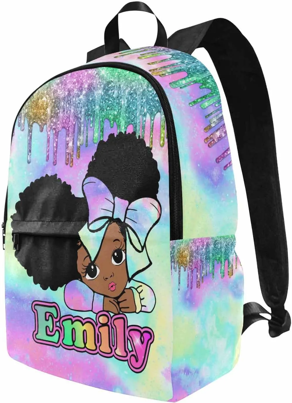 Custom Casual Unisex School Bags Backpack Heart Custom Mommy Baby Bags, Multi07, One Size