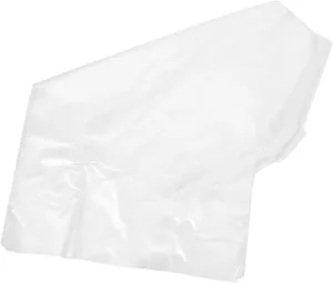 DECHOUS 40pcs Plastic Clothes Covers Garment Hanging Bags Lightweight Portable Thicken Storage Bag for Dry Cleaning