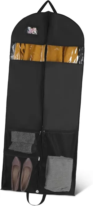 Didiseaon Garment Bag for Dresses Long Suit Garment Bag Garment Bags for Storage Easy Access Zippered Bag