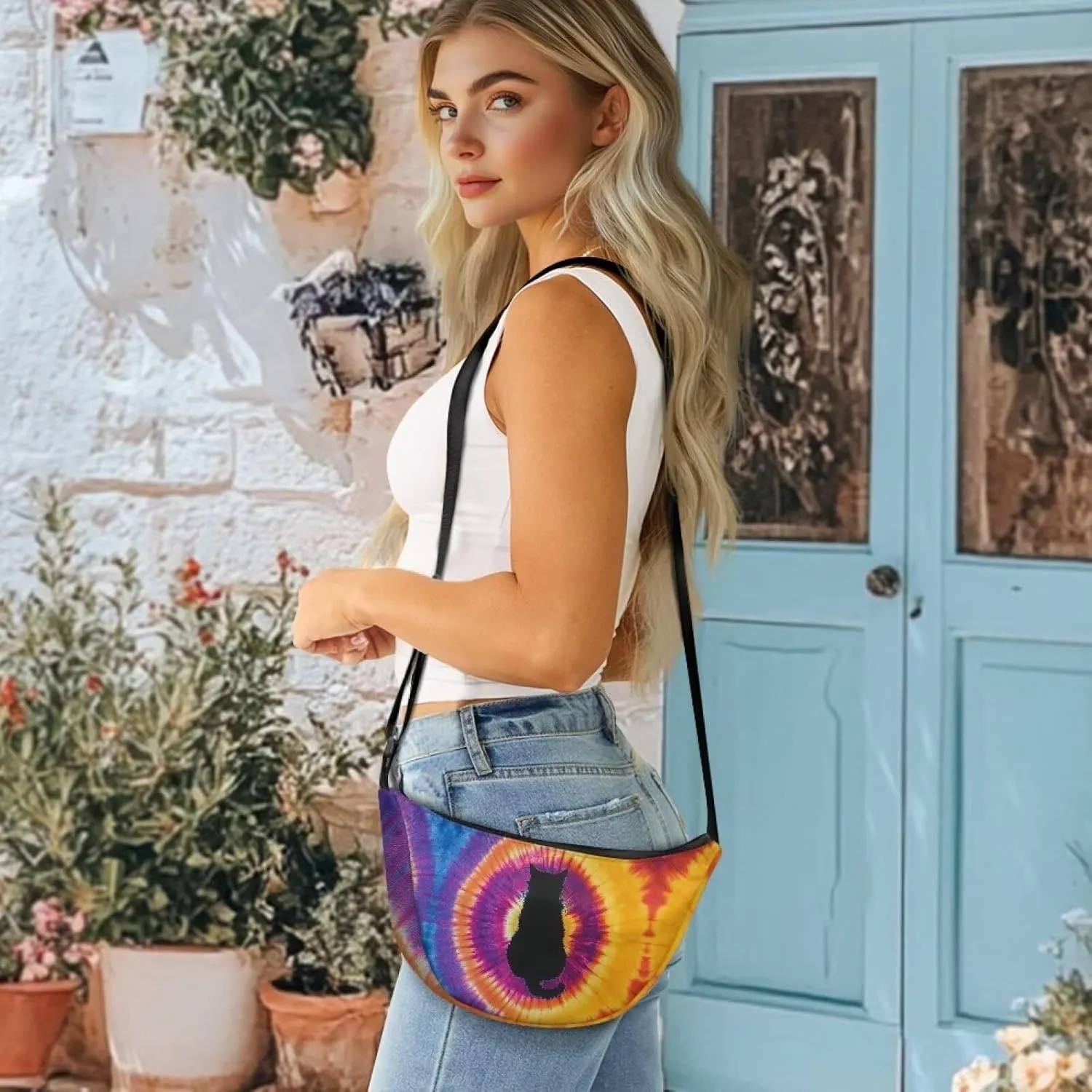 Dumpling Crossbody Bags for Women Casual Women'S Lightweight Crossbody Bag Large Capacity Hobo Bag for Women