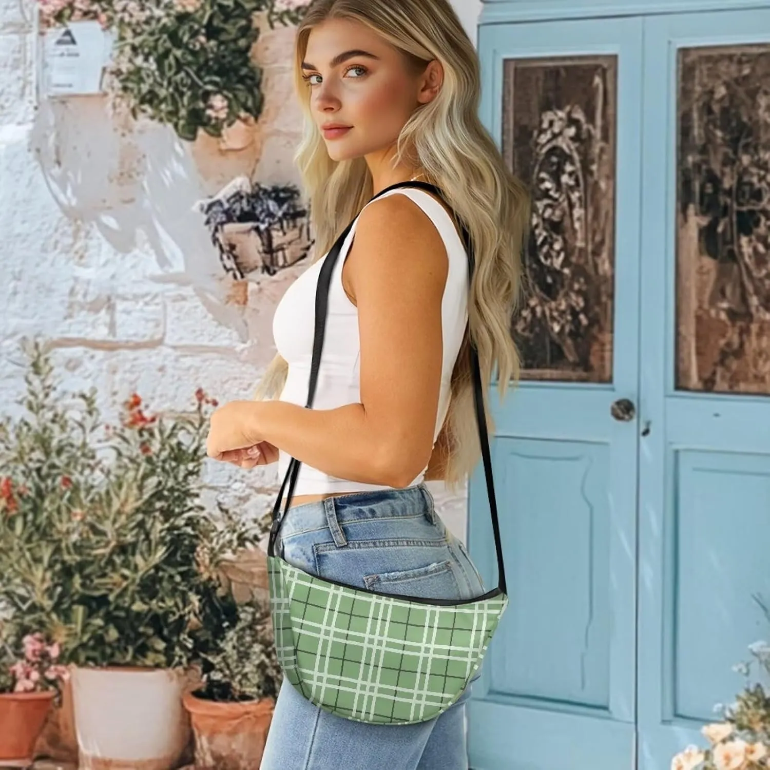 Dumpling Crossbody Bags for Women Casual Women'S Lightweight Crossbody Bag Large Capacity Hobo Bag for Women