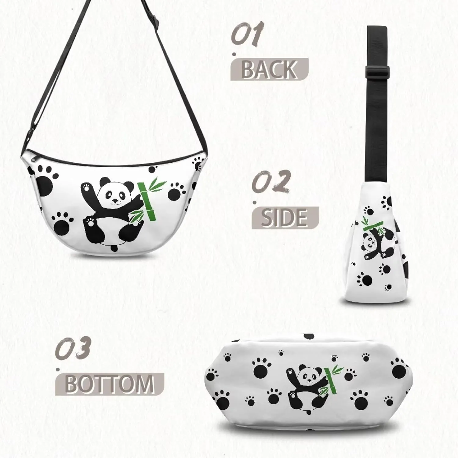 Dumpling Crossbody Bags for Women Casual Women'S Lightweight Crossbody Bag Large Capacity Hobo Bag for Women