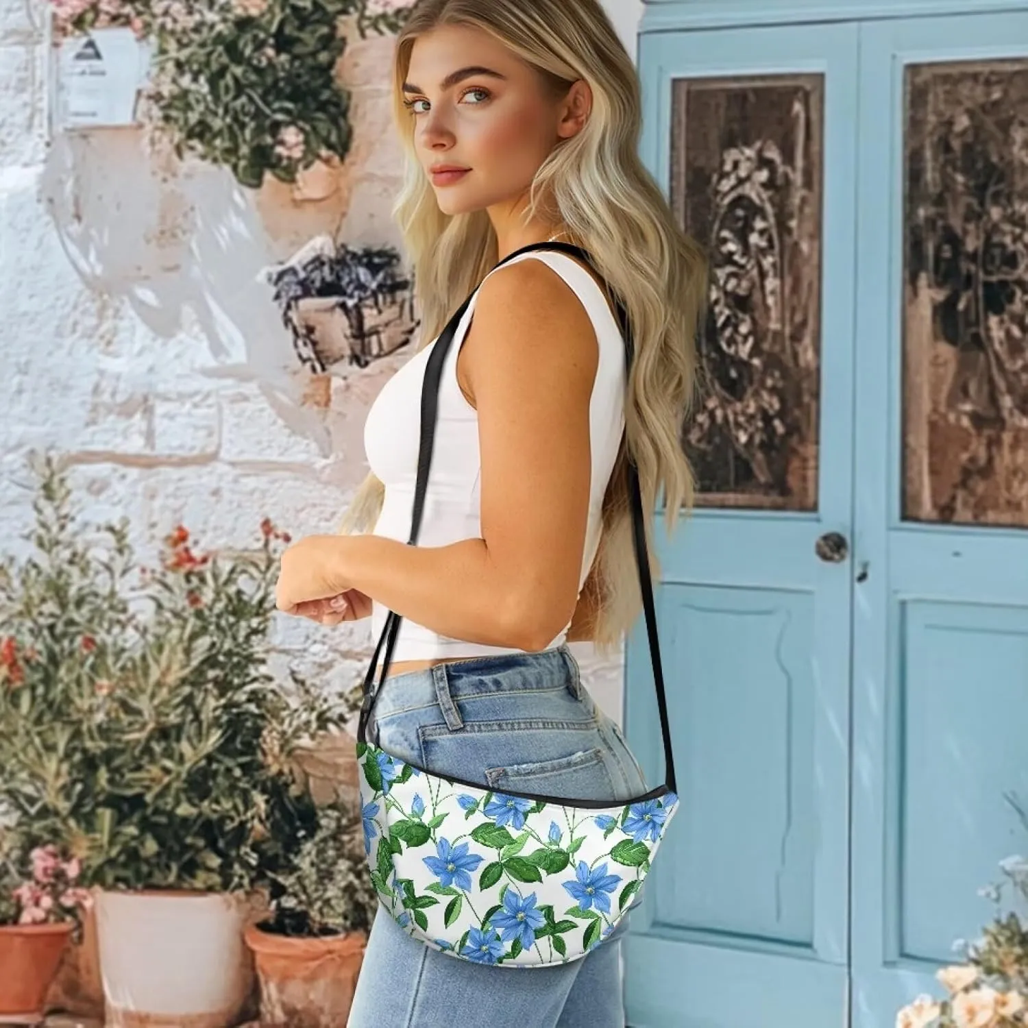 Dumpling Crossbody Bags for Women Casual Women'S Lightweight Crossbody Bag Small Handbag for Women