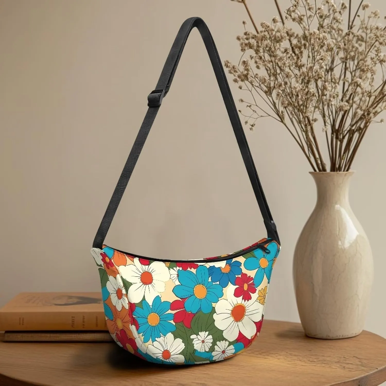 Dumpling Crossbody Bags for Women Slouchy Women'S Lightweight Crossbody Bag