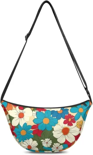 Dumpling Crossbody Bags for Women Slouchy Women'S Lightweight Crossbody Bag