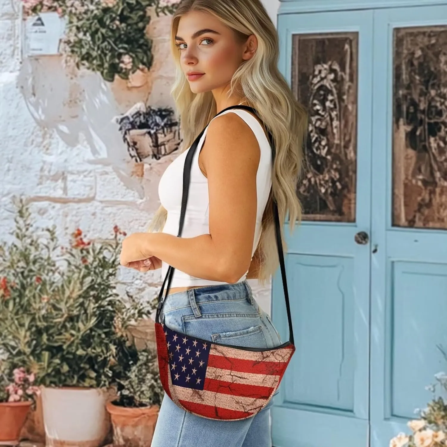Dumpling Crossbody Bags for Women Slouchy Women'S Lightweight Crossbody Bag