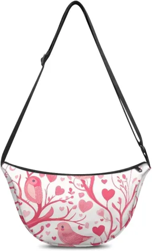 Dumpling Crossbody Bags for Women Slouchy Women'S Lightweight Crossbody Bag
