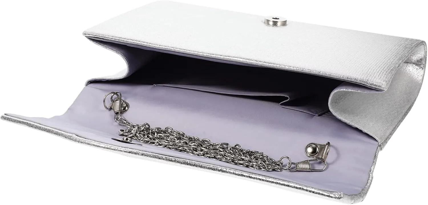 Elegant Women Evening Clutch Bag Portable Coin Purse Fashion Wallet Versatile Carrying for Parties Weddings Formal Events Stylish Design