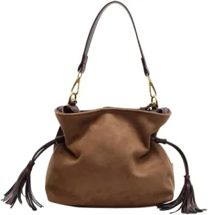 Fashion Cheetah Shoulder Bag Purse, Trendy Leopard Print Slouchy Hobo Bag Suede Vintage Chic Bucket Purse Handbag