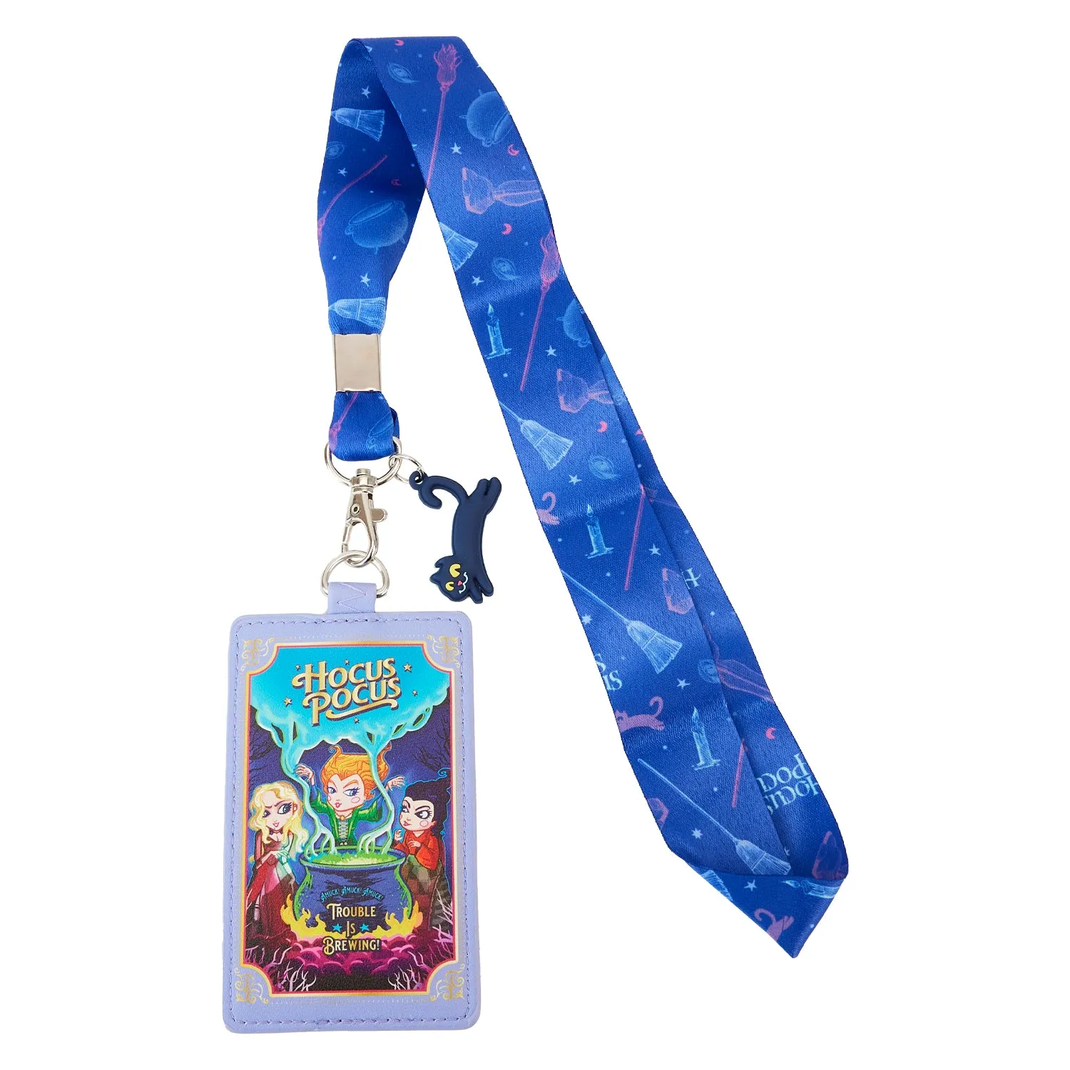 *FINAL SALE* Loungefly Hocus Pocus Witches Lanyard with Cardholder