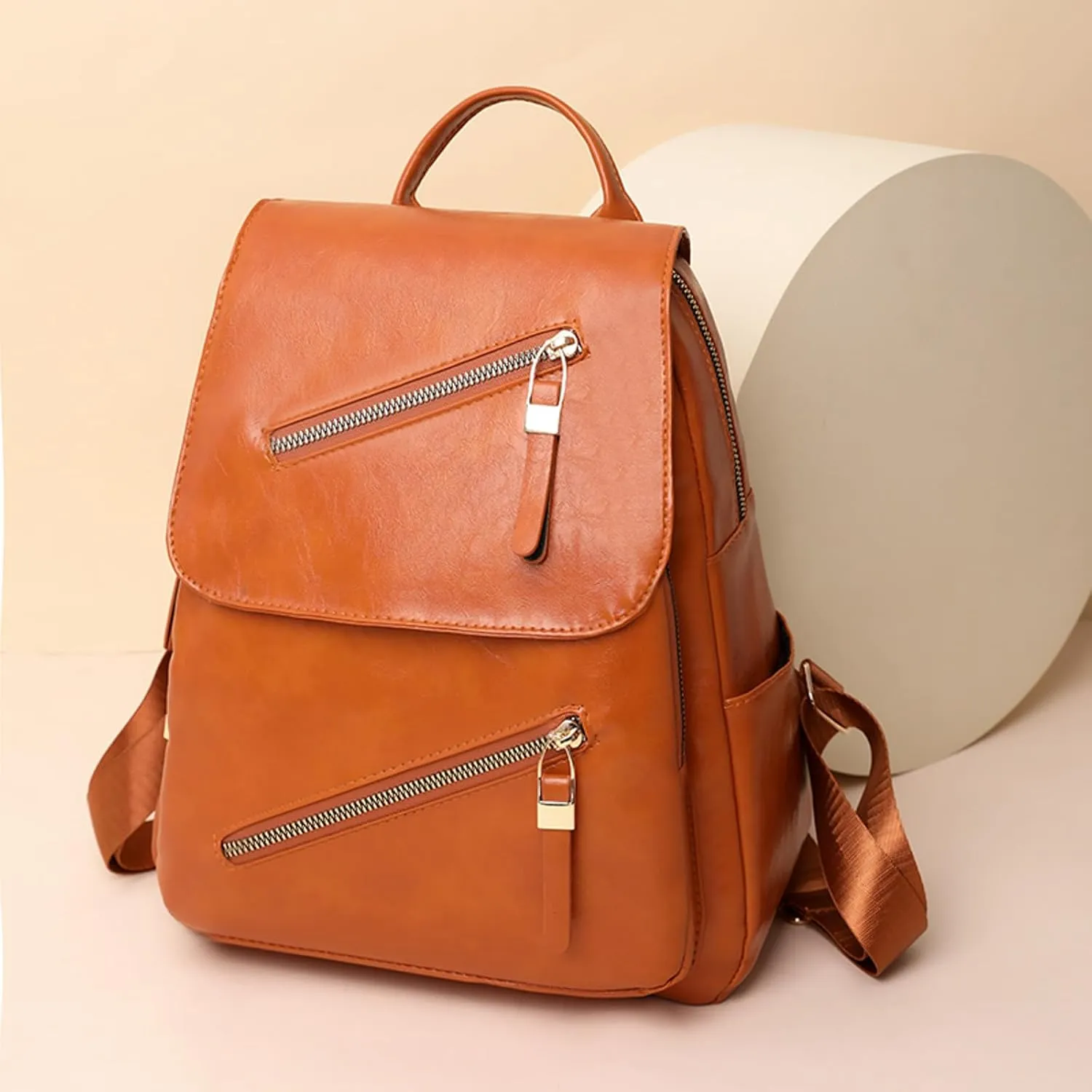 Girls Fashion Mini Backpack Purse Soft Rucksack Ladies Shoulder Bags Medium Anti Theft Crossbody Bags for Women