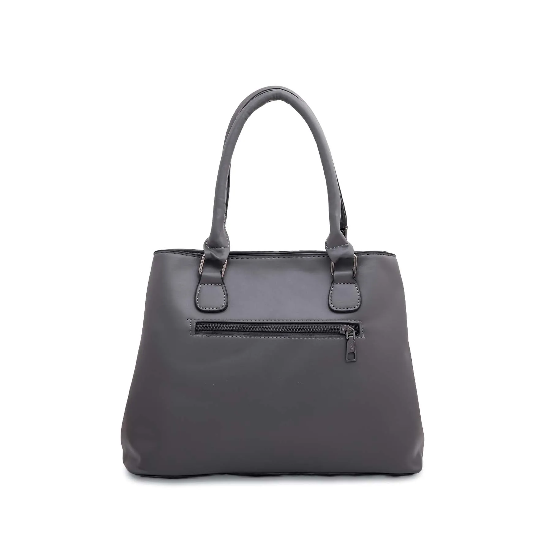 Grey Formal Hand Bag P35889