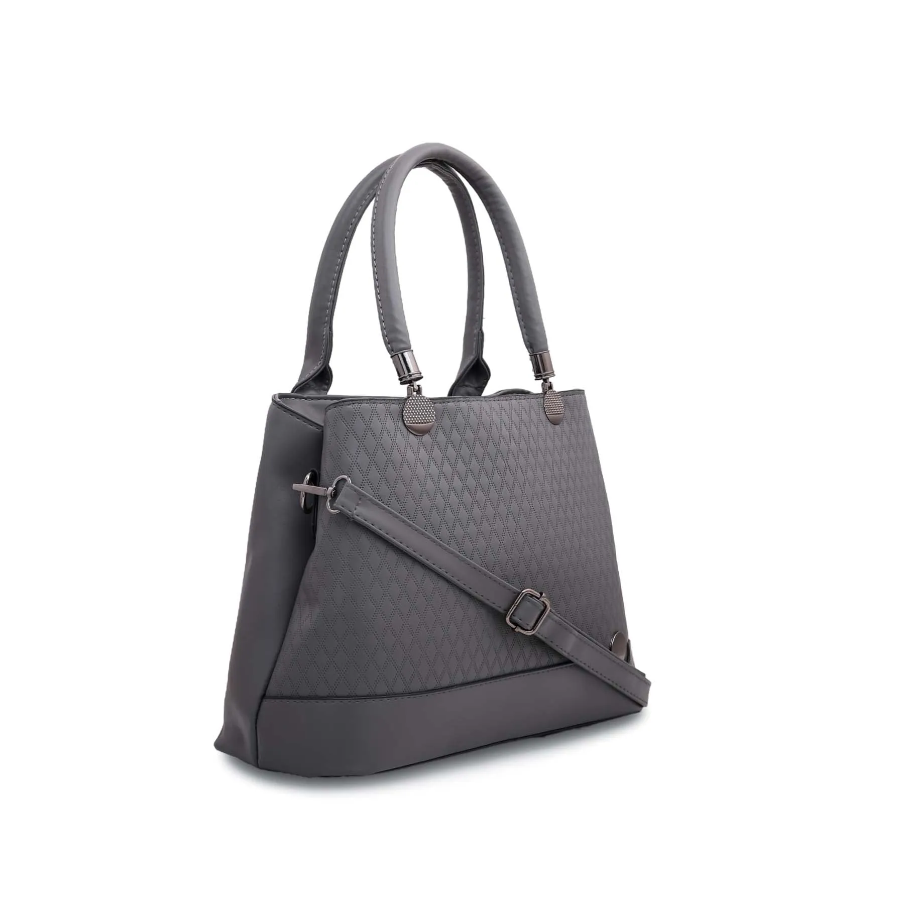 Grey Formal Hand Bag P35889