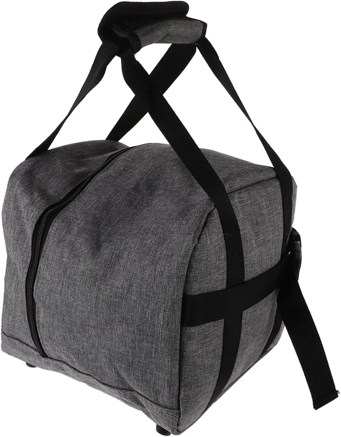 Happyyami Versatile Bowling Bag Single Ball Mesh Bag Carrier Padded Ball Holder Sports Equipment Bag Lunch Tote Bag Stylish Design