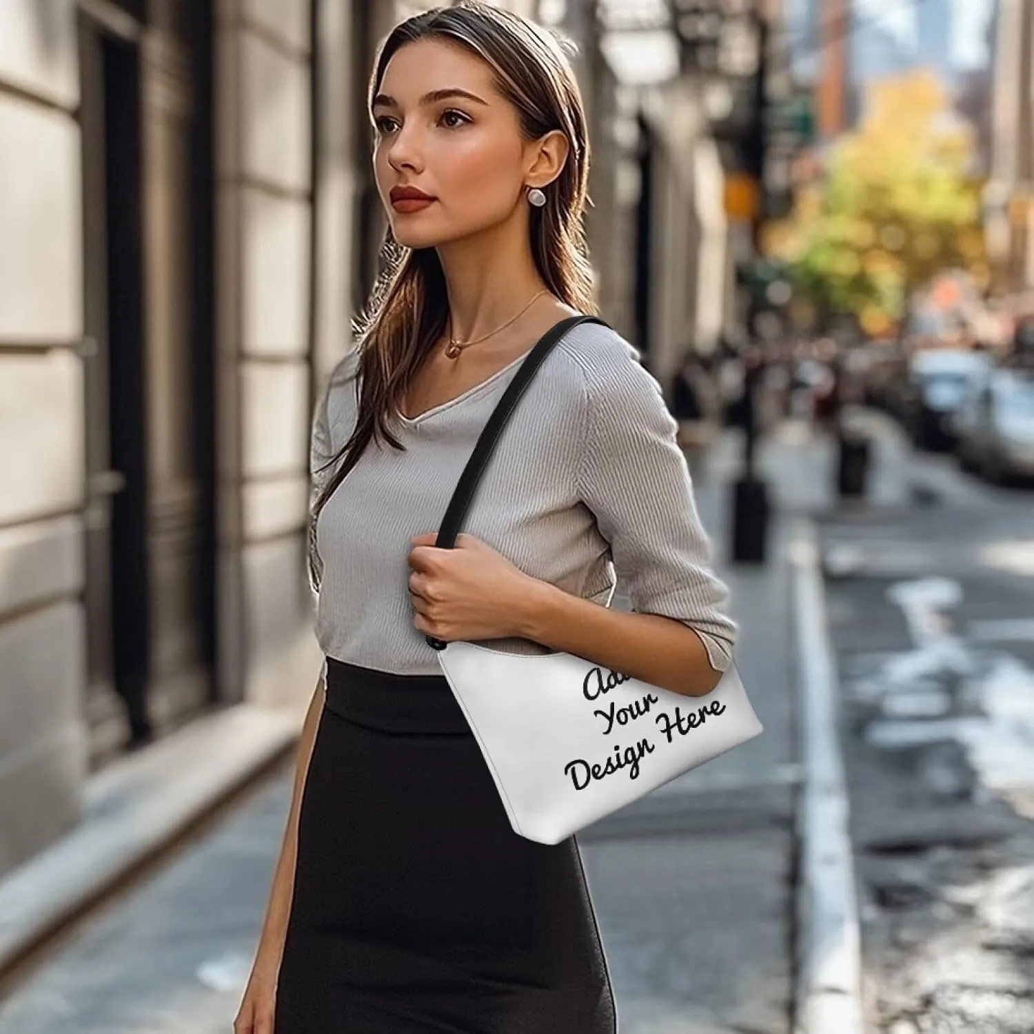 HUGS IDEA Crescent Shoulder Bags for Women Small Purse and Handbag Retro Classic Clutch Hobo Bag