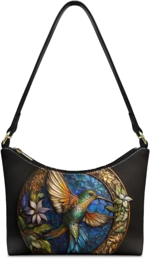 HUGS IDEA Crescent Shoulder Bags for Women Small Purse and Handbag Retro Classic Clutch Hobo Bag